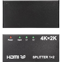 Ayt Fully G-538f 2 Port Hdmi Splitter Dağıtıcı 2 Li Hdmi Çoklayıcı
