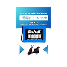Jpn Jp 03 Batarya Standart Kapasite Lifepo4 72v 24ah Elektrikli Motosiklet Bataryası