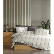 Şaheser Home Collection İplik Boyalı Nev Takımı Va Antrasit Renkli