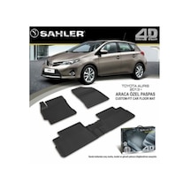 Sahler Toyota Auris 2018 Havuzlu Paspas 4.5D Tam Uyumlu