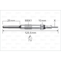 Valeo Kızdırma Bujısı Land Rover 306dt Dıscovery L319 L462 Range Rover L405 L320 L494 L560 . Jaguar Xf X25 0 Xj X351 Valeo 345256 Lr013275 Jde8865