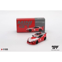 Mini Gt Lb-works Toyota Gr Supra Kırmızı 1/64 Model Araba