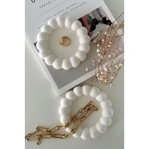 Bernami Mumluk Şamdanpinterest Bubble Dekoratif Tabak, Bardak Altlığı 2 Li Set Diğer