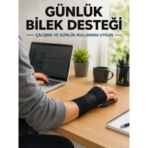 El Bilekliği Avuç İçi Metal Destekli Uzun Ayarlanabilir Bilek Koruyucu - Lisinya Çok Renkli