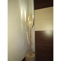 Ahşap Lale Model Lambader