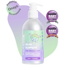 Mini Humans Baby Shampoo & Wash - Bebek Saç & Vücut Şampuanı - 300 Ml