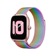 Newface Watch 20mm Metal Mıknatıslı Kordon - Gökkuşağı