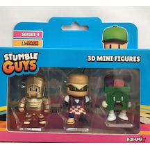 Stumble Guys Seri 4 3'lü Mini Figür Maxımus