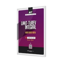 AYT Limit Türev İntegral Video Ders Notları  -  Yasin Kara  -  Marka Yayınları