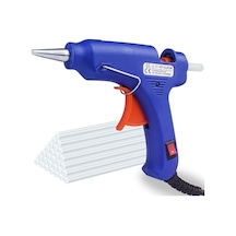 20w İnce Silikon Tabancası 10 Adet 7 Mm Silikon Çubuğu Dahil, Hızlı Isınan Mini Sıcak Silikon Tabancası, El