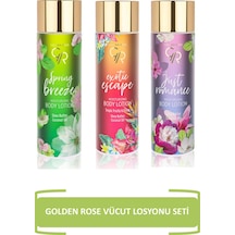 Golden Rose Vücut Losyonu Seti