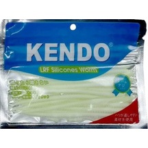 Kendo 10 Cm Lrf Silicones Worm Glow (Slim Gövde-Kokulu) 15 Adet