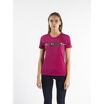 CAVALLI CLASS Kadın  T'shirt CLC7429 Pembe