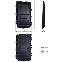 Bmw Şanzıman Karteri 8hp45 F10-20-30-01 8hp70