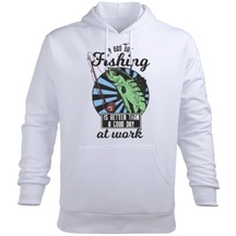 Balık Tutma - Fishing Erkek Kapüşonlu Hoodie Sweatshirt (529769526)