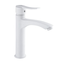 Nova Beyaz Lavabo Bataryası Orta Boy Beyaz