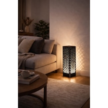 Modern Dekoratif Lamba / Aplik 55 Cm Işık Desenli, 4 Panelli Şık Ortam Aydınlatması Beyaz Diğer