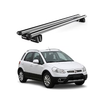Pençe Fiat Sedici Ara Atkı 2006-2014 Uyumlu Gri Ara Atkı Port Bagaj Tavan Barı