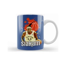 Pascal Siakam Pascal Siakamvintage Art Legend Basketball Gift Vintage Retro Style Kupa Bardak Porselen Karışık