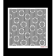 Hdm141 Cadence Home Dekor Stencil 25X25