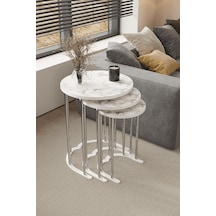 Gümüş - Beyaz Mermer