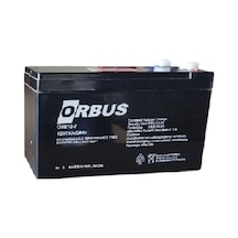 Orbus 12v 7ah Amper Agm Jel Orbus Akü Ebatlar: 150x65x90mm