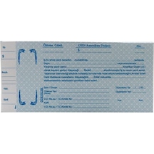 Dilman Dolar Senet Koçanı 100 Lü Paket N11.3521