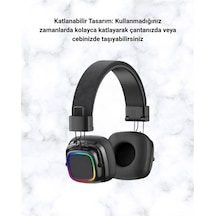 Znv Zenvia Mey İthalat Yüksek Ses Kaliteli Kablosuz Kulak Üstü Kulaklık Bt 5.3 Znv2025 Cmn