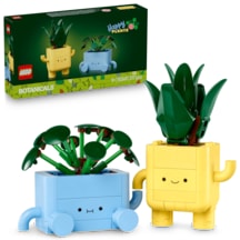 LEGO®  Botanicals Mutlu Bitkiler 10349 - 9 Yas ve Üzeri Bitki Sever Çocuklar için Yaratici Oyuncak Yapim Seti (217 Parça)
