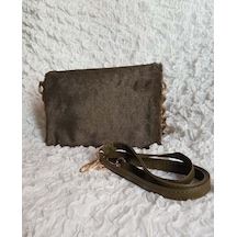 Liva Zincir Detaylı Peluş Kadın Postacı Çanta