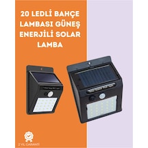 Kablosuz Solar Led Lamba Bahçe, Veranda, Merdiven Işığı, Otomatik Aç-kapa Sensörlü Karışık