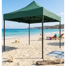 Missidea 3 3 Premium Makaslı Katlanır Çardak Yeşil