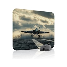 Airplane Uçak Kaymaz Dikişli Kauçuk Oyuncu Mousepad V3 - 48x40 Xl Gaming Mouse Pad Fare Altlığı