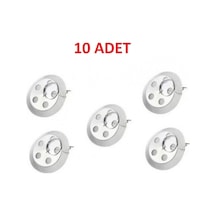 10 Adet Söktak Çaydanlık Içi Süzgeç Demlik Içi Çay Süzgeçi Sök Tak Çay Süzgeci 10 Adet Çelik Diğer