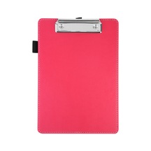 Sekreterlik,a5 Küçük Boy,kapaksız,a5 Clipboard Vegan Suni Deri,17,5x24,5 Cm.,fuşya/pembe