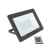 Sunlight Led Projektör 100 Watt Renkli RGB Uzaktan Kumandalı