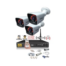 IDS DS-2021HD-SET3-NOHDD 3 Kameralı 1080P Full HD 5 MP Sony Lensli Kamera Seti - 2021