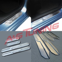 Honda Civic Fd6 Krom Kapı Eşiği 4 Prç. 2006-2011 P.Çelik N11.6432