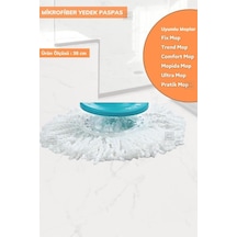 Mikrofiber Yedek Paspas Mop Comfort-magic-pratik-fix-ultra-trend-mopida Mop Uyumlu