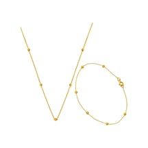 Bilezikci 22 Ayar Kolye Bileklikli Spor Altın Set Stbls22k30302 Renkli Çok Renkli