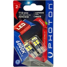 photon t10 led beyaz 12 led Park Plaka İç Aydınlatma PH7018 B2