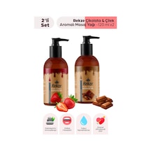 Doğal Çikolata Ve Çilek Aromalı Vücut Masaj Yağları 120 Ml - 297094555