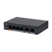 Dahua Cs4006-4gt-60, 4 Port, Gigabit, Poe 60w, 2 Port Uplink, Cloud Yönetilebilir, Switch