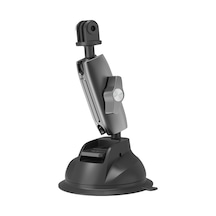 Te-suc-010 Alüminyum Alaşımlı Vakumlu Montaj Çift Bilyalı Başlı 1/4 İnç Vida 10 9 Aksiyon Kamerası Ildc Akıllı Telefon İçin Yedek