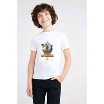 Tshirthane Pubg Baskılı Unisex Çocuk Beyaz T-Shirt (534792760)
