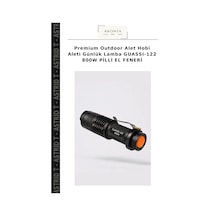 Premium Outdoor Alet Hobi Aleti Günlük Lamba Guassı-122 800w Pilli El Feneri Çok Renkli
