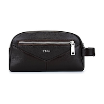 Tamer Tanca Erkek Hakiki Deri Kahverengi Traş Çantası 301 230210 Erk Cnt Sk25-26 Kahve Fltr Kahverengi
