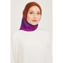 Armine Twill İpek Eşarp 23ka9003 20 Turuncu