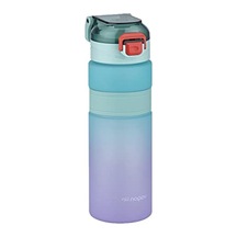 800ml Kaydırmaz Silikon Gövde Motivasyon Su Matarası