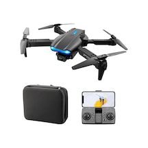 Honmex 4k Kamera 3 Yönlü Engellere Kaçınma Özelliği Folding Drone - İz Uçuşu, Tek Tuşlu Kalkış/iniş Ve El İfadesi Fotoğraf Çekimi Siyah, Tek Batarya